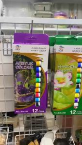 Bộ 12 màu nước Water Colour tuýp 12ml vẽ tranh chuyên nghiệp