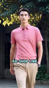 Ice silk quick-drying polo shirt seamless men/womens golf oversized summer thin