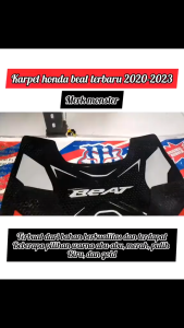 Karpet Motor Beat Esp Deluxe 2020 2021 2022 2023 2025 - Pijakan Alas Motor Beat Street