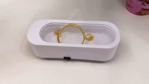 BOSSLU Alat pembersih Ultrasonik / Alat Pembersih Kacamata / Alat Mesin Cuci Pembersih Perhiasan