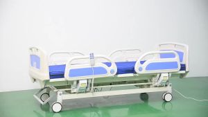 ฉีดเตียงพยาบาลไฟฟ้า พลิกกลับ เตียงในโรงพยาบาล สำหรับผู้สูงอายุ ยกหลังไฟฟ้า ยกเท้า ยกโดยรวม
