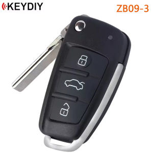 1 Piece ZB09 ZB09-3 KEYDIY KD ZB Series Smart Remote Key for Audi Style KD-X2 KD900 Mini Replacement Fit More than 2000 Model