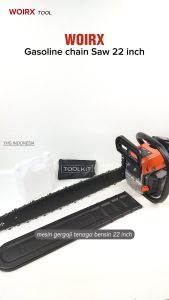 Mesin Gergaji Bensin 58CC Mesin Gergaji Sinso Senso 22" Chainsaw 2 Tak 22inch WOIRX TOOL
