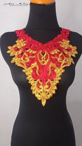 An-Nahl Renda Bordir Hiasan Dada Coker Anak Kace