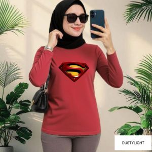Kaos Premium Uniseks Lengan Panjang Cotton Combed 24s Premium Dewasa Pria Dan Wanita