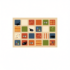 YUNHAOBUYI | Dopamine Ethnic Style Pet Mat Waterproof Anti-urine