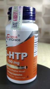 Viên uống 5-HTP giảm căng thẳng giúp ngủ ngon 100 mg 60 viên