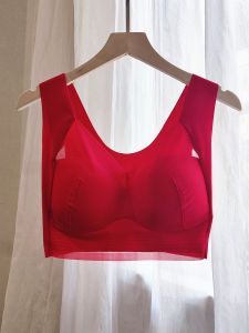 Comfortable Lace Backless Bra for Women with Full Cup Nylon Fabric Natural-looking Pure Color Fixed Double Shoulder Strap