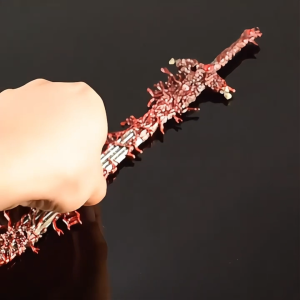 Mô hình sưu tầm Elden Ring Blasphemous blade kiếm 30cm chất liệu hợp kim không gỉ kèm kệ trưng bay trang trí và decor