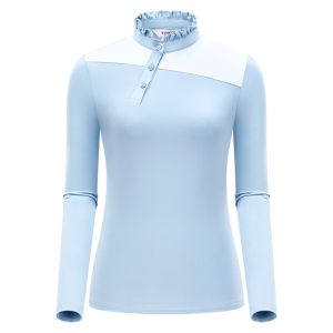 TTYGJ | Sun Protection Quick Drying Golf T-Shirt Womens Long Sleeve