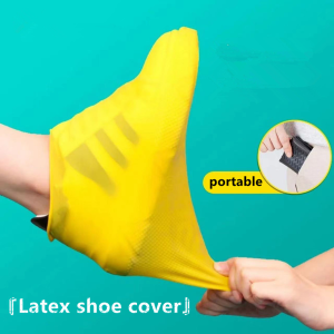 Rainproof Waterproof Silicone Shoes Covers Rain Boots Reusable Overshoes