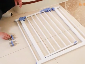 (AUTO-CLOSE) WJS Tall Enforced Steel Safety First Baby Safety Gate Auto Close Safety Gate for Baby Kid Safe Security Pagar Keselamatan Bayi  婴儿安全门 [FREE RM 50 VOUCHER]