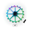 CYCLAMI UT Bike Ceramic Bearing Carbon Fiber Jockey Pulley Wheel Set Rear Derailleurs Guide For 105 5800 6800 Ultegra DURA ACE. 