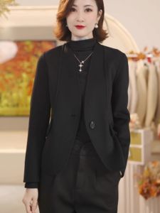 Youthful Style French Elegant Autumn Long Sleeve Wool Coat