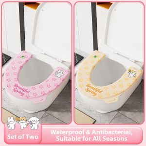 LUOCHENG | Soft Thick Waterproof No-wash Toilet Seat Cover