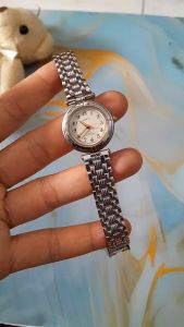 Đồng hồ nữ MORTO dây thép không gỉ second hand si nhật- đã qua sử dụng