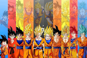 KAYOU | D-Dragon B-Ball Hoạt Hình Anime Bộ Tranh Sơn Dầu Trên Vải - Không Đóng Khung Trang Trí Nhà Cho Phòng Khách Phòng Ngủ Quà Tặng Handmade