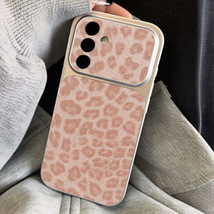 Fashion Retro Leopard Print Leather Phone Case For Samsung A57 A56 5G A55 A17 A27 A37 A07 A54 A53 A35 A34 A26 A25 A06 Case Cover