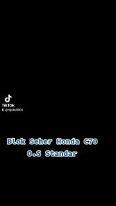 Blok Seher Assy Komplit Boring Set Honda C70 Mk2