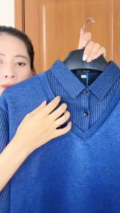 Áo Len Trung Niên Nam Lót Nỉ Nhung - Món Quà Ý Nghĩa Tặng Ông Bố