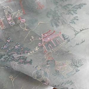 GUANGMANZHI | Vải Phong Cách Trung Quốc Cổ Điển Thêu