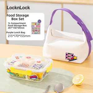 LocknLock | Microwavable Separable Compartment Lunch Box