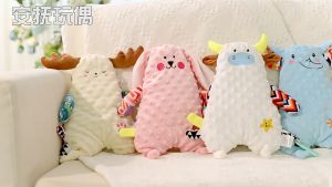 Baby Soothing Towel Soft Plush Comforter Sleeping Towel Toys Blanket Plush Stuffed Toys Appease Towel Sleep Toy