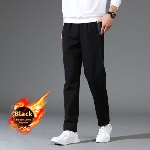 Loose Straight Fit Casual Warm Pants For Men