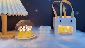 (RẺ NHẤT ) Đèn Ngủ Handmade Hoa Tulip Tự Làm – Phù Hợp Làm Quà Tặng Decor Nhà Cửa