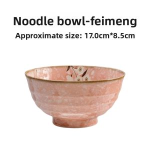 Mino Yaki | Elegant Personal Ceramic Noodle Bowl 17CM