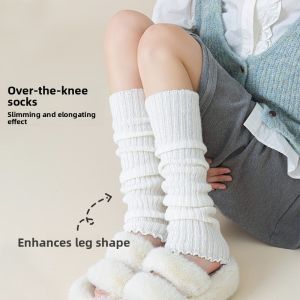 Knee-high Womens Socks Japanese School Style Y2K Leggings JK Short Tights All-Match Subculture Four Seasons Nylon Fabric