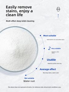 ONEFULL | Stain Removal Odor Elimination Toilet Cleaner Powder
