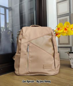 jimshoney - zoe plus backpack tas punggung wanita - tas ransel wanita