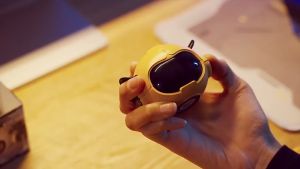 MY303 Portable Bluetooth Speaker Mini TWS Wireless Bluetooth5.2 Cute Robot Music Player Noise Canceling Stereo Subwoofer