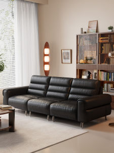 DONGMU | Bộ Sofa Phòng Khách Da Thật Vintage