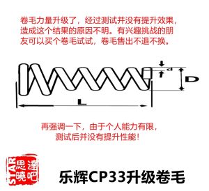 Lehui Cp33 Upgraded Tonic Curly Energy Volume Spring Coil Rainbow Spring
