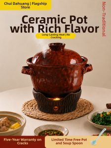 COOKER KING | Cultural Heritage Ceramic Pot For Gas Stove