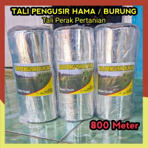 ( TALI PERAK ) ISI 3 PCS TALI PENGUSIR BURUNG SAWAH PANJANG MASING MASING PANJANG 800 METER