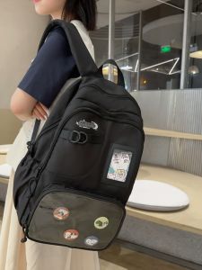 Túi Đeo Vai Đôi Dung Tích Lớn Cho Học Sinh Tiểu Học Và Trung Học Túi Du Lịch Giải Trí Nhiều Ngăn Túi Đựng Đồ Cho Nam Và Nữ