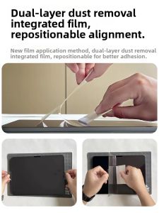 Anti-Reflective High-Definition Handwriting-Friendly Nano-Textured Anti-Glare Screen Protector