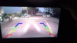 AHD 1080P Backup Camera with Fisheye Golden Lens AHD/CVBS Switchable Parking Guide Lines for Cars SUVs RVs Vans Pickups