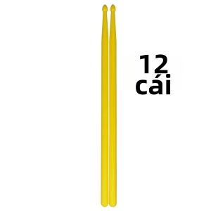 IRIN | 12 Cặp Dùi Trống Nylon Chuyên Nghiệp 5A Hình Giọt Nước Bộ Trống Phụ Kiện Màu Xanh Đậm Xanh Dương Xanh Đậm Xanh Lá Vàng Đỏ Đen