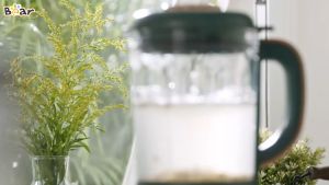 Máy làm sữa hạt BEAR PBJ-B06W1 Công suất 600W dung tích 1L máy xay nấu sữa hạt đa năng bear máy xay sữa hạt máy nấu sữa hạt bear công nghệ chống ồn công nghệ chống ồn thông minh hẹn giờ rễ dàng sử hàng chính hãng BH 18 THÁNG