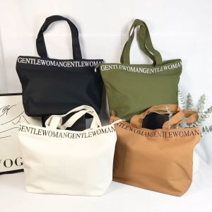 GW05 Tas Tote Bag Gentle Women Wanita Fashion Import Tas Kuliah Kekinian Bisa COD