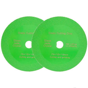 Pcs Glass Cutting Disc 75mm Ultra-thin Saw Blade Diamond Jade Wine Bottle Ceramic Polish Angle Grinder Machine