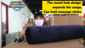 หมอนข้างเป่าลม 86X22ซม.หมอนเป่าลมขนาดพกพาหมอนเป่าลมเบาะคู่รักตั้งแคมป์เฟอร์นิเจอร์สำหรับผู้หญิงผู้ชาย+ปั๊มลมด้วยตนเอง🔥หมอนข้าง แบบเป่าลม นิ่ม สบาย Body pillow หมอนข้างใยแบบแน่น แฟชั่นสบาย ๆ พนักพิงครอบครัว