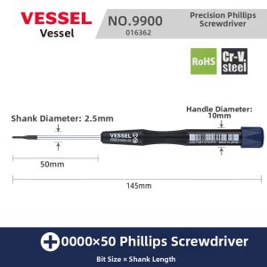 Vessel | Mini Small Slotted and Crosshead Screwdriver