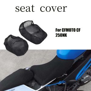 For CFMOTO CF 250NK Motorcycle Accessories Seat 3D Sunscreen Breathable Mesh Cushion Anti-Slip Seat Cover