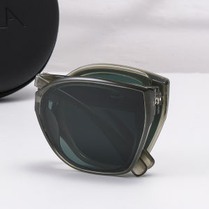 Folding Portable Simple And High-end Stylish Sunglasses Uv-proof Fashion Sunglasses 9679