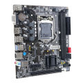 SOYO B75M เมนบอร์ด M.2 NVME PCIEx16 DVI รองรับ Dual-channel DDR3 RAM Intel Core 2/3 Gen CPU LGA1155 สําหรับเกมคอมพิวเตอร์. 